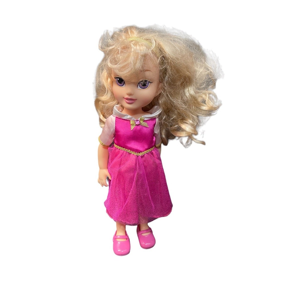 Disney Store Princess Collection Aurora 15"‎ Toddler Doll Sleeping Beauty